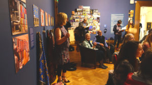 Su Grierson, Community event within the exhibition space.