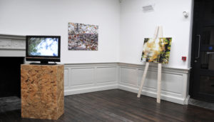 Su Grierson, Installation view including ‘Lake’