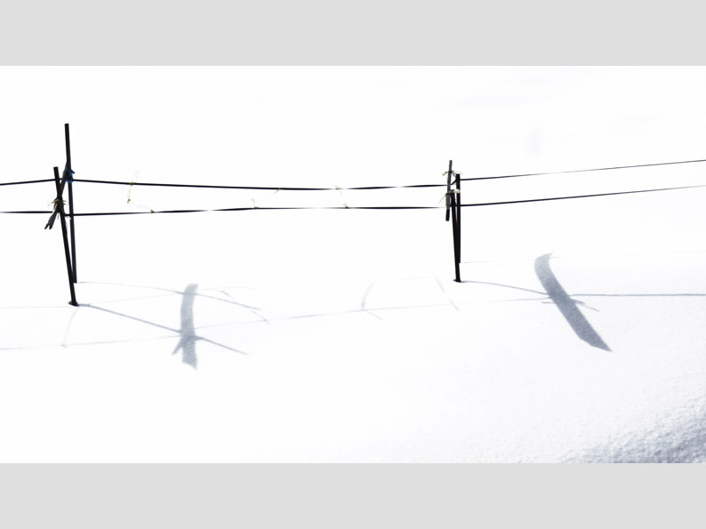 Su Grierson, ‘Snow abstract 1’ Giclee print on paper.